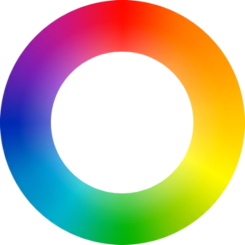 RGB+W-circle